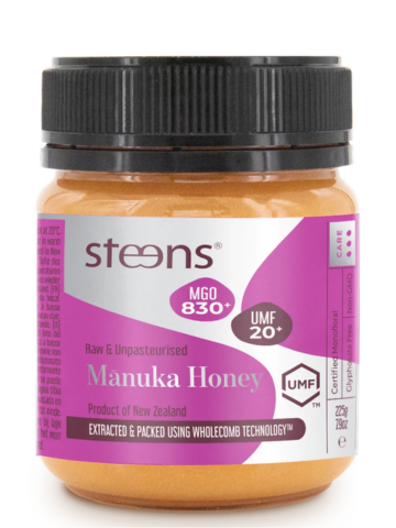 Steens UMF20+ MGO830+ Unpasteurized, 225g