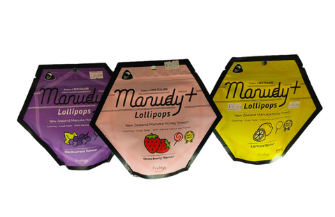 Manuka Honey Lollipops Package