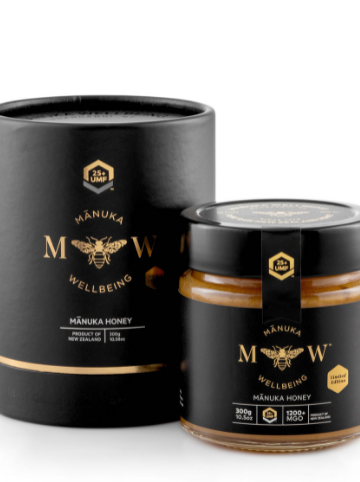 Manuka Wellbeing UMF25+ MGO1200+, 300g