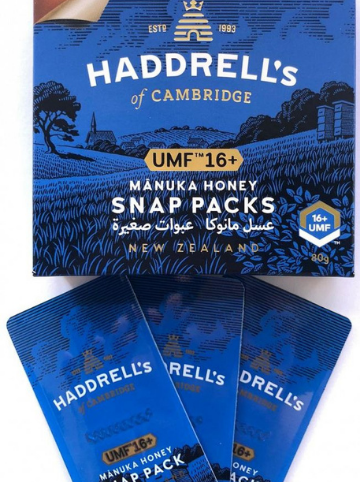 Haddrell's SnapPacks UMF16+ MGO572+, 10PACKS