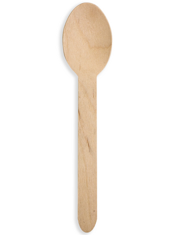 Disposal Wooden Spoon  100 PIECES